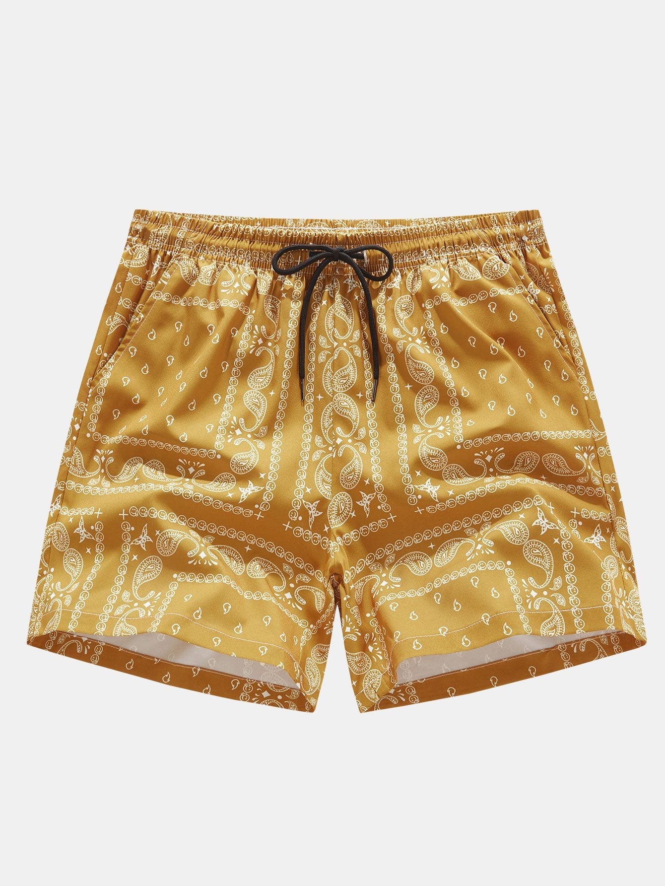 Paisley Print Shorts