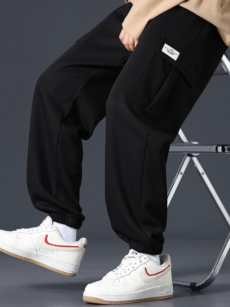 Drawstring Cargo Jogging Pants