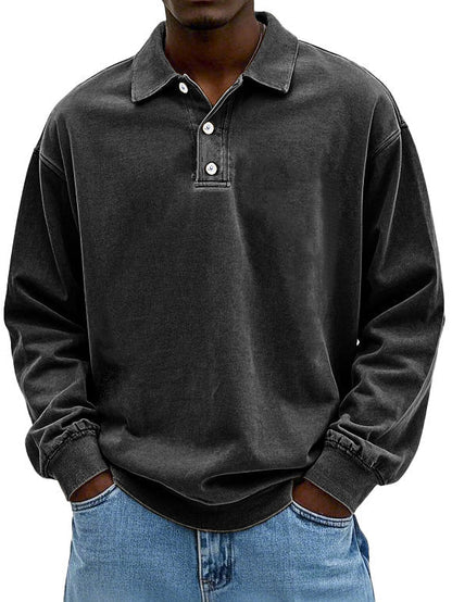 Ideal Relaxed Fit Collared Polo