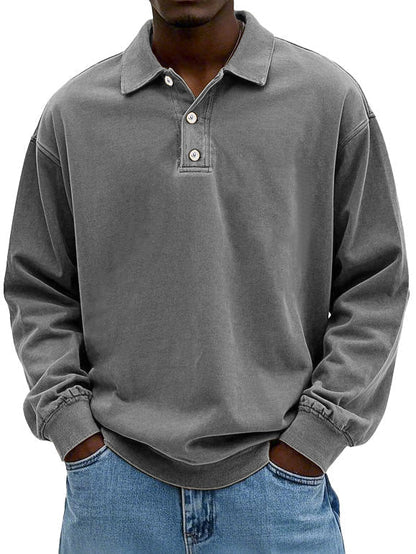 Ideal Relaxed Fit Collared Polo