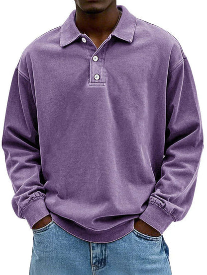 Ideal Relaxed Fit Collared Polo